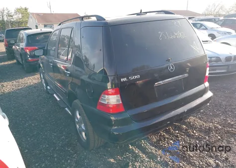 2005 Mercedes-Benz Ml 500 4Matic z USA, uszkodzony, nr VIN 4JGAB75E45A533851